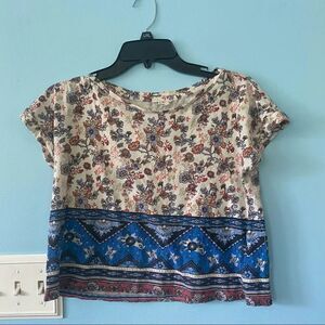 Forever 21 Girls Floral Top